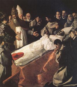Francisco de Zurbaran The Lying-in-State of St Bonaventure (mk05) oil painting picture